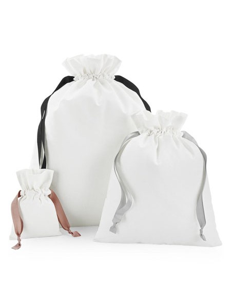 WES-W121-Cotton Gift Bag with Ribbon Drawstring 2